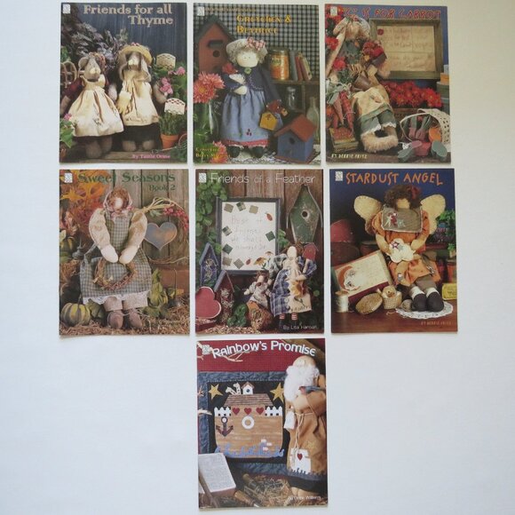 Doll Making Craft Vintage Booklets Darrow Production Co. Lot of 7 1993 - 1997 - Picture 1 of 11